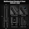 High-Power Rechargeable LED Flashlight Kit