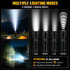 High-Power Rechargeable LED Flashlight Kit