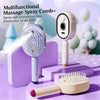 5 in 1 Rechargeable Hair Straightener Brush with Detangling Comb | Cordless Hair Styler