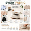 3 in 1 Electric Iron – Portable Travel Steam Iron for Quick & Efficient Wrinkle Removal