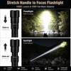 High-Power Rechargeable LED Flashlight Kit