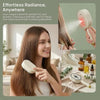 5 in 1 Rechargeable Hair Straightener Brush with Detangling Comb | Cordless Hair Styler