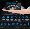 Smart Head Up Display Speedometer, Real Time Digital Speed Meter for Cars