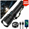 High-Power Rechargeable LED Flashlight Kit